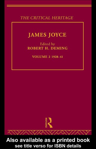 James Joyce. Volume 2