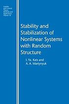 Stability and Stabilization of Nonlinear Systems with Random Structures