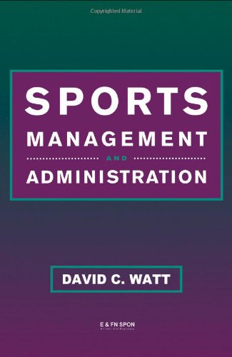 Sports management and administration