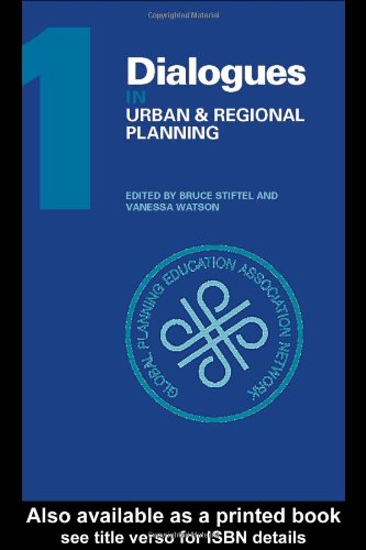 Dialogues in Urban and Regional Planning