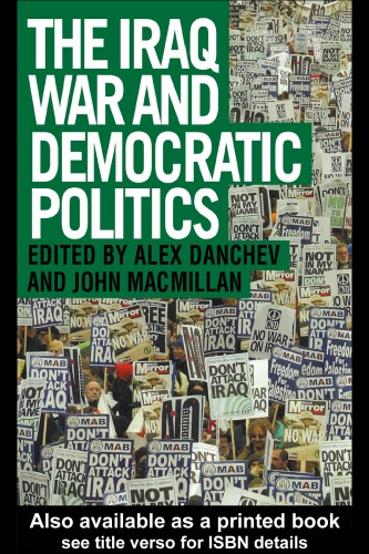 The Iraq War and democratic politics