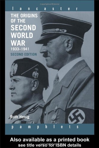 The Origins of the Second World War 1933-1941