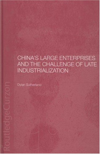 China's large enterprises and the challenge of late industrialisation