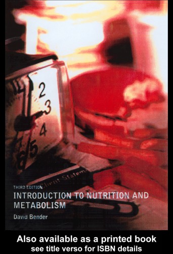 An Introduction to Nutrition and Metabolism, 3rd Edition