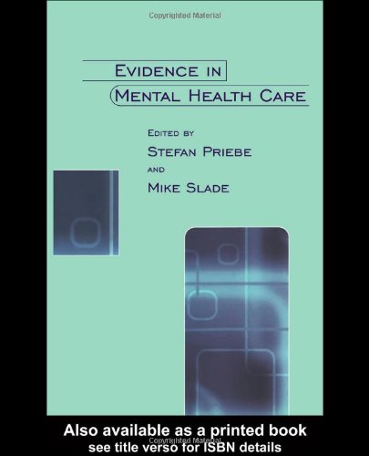 Evidence in Mental Health Care