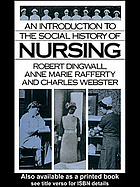 An Introduction to the Social History of Nursing