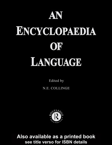 An Encyclopedia of Language