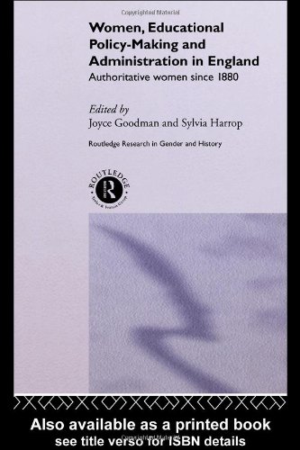 Women, Educational Policy-Making and Administration in England