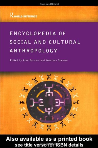 Encyclopedia of Social and Cultural Anthropology