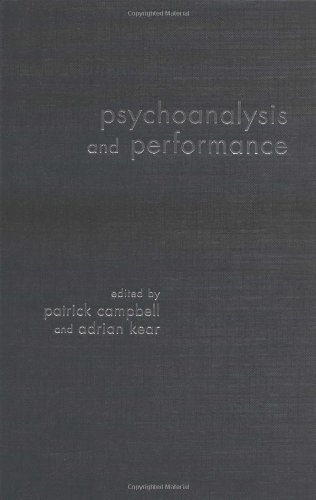 Psychoanalysis and Performance