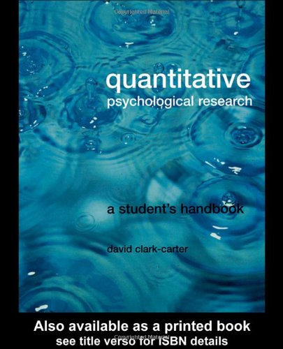 Quantitative Psychological Research