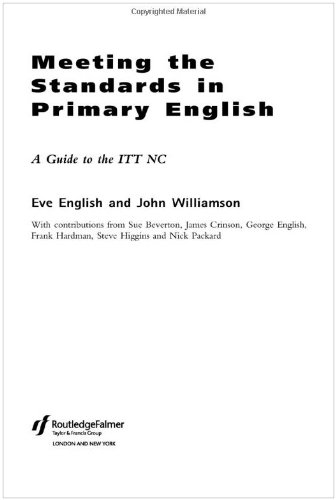 Meeting the Standards in Primary English