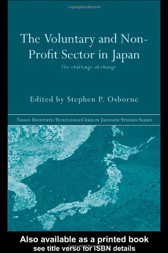 Voluntary and Not-For-Profit Sector in Japan