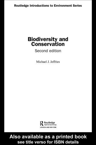 Biodiversity and Conservation