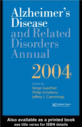 Alzheimer's Disease and Related Disorders Annual 2004