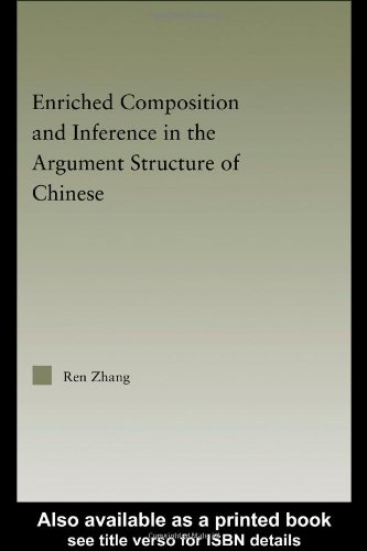 Enriched composition and inference in the argument structure of Chinese