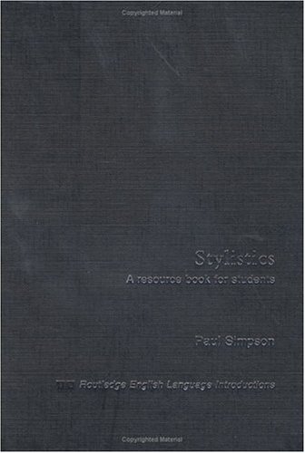 Stylistics a resource book for students