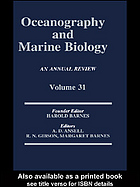 Oceanography and Marine Biology, Volume 31