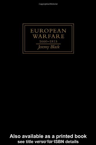 European Warfare, 1660-1815
