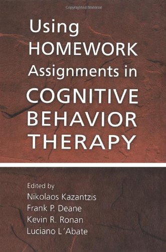 Using Homework Assignments in Cognitive Behavioral Therapy