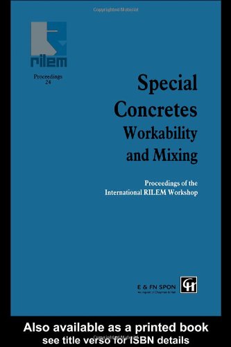 Special Concretes - Workability and Mixing