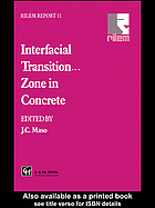 Interfacial Transition Zone in Concrete