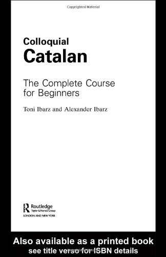 Colloquial Catalan Bk/Cass/CD