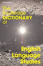 The Routledge Dictionary of English Language Studies