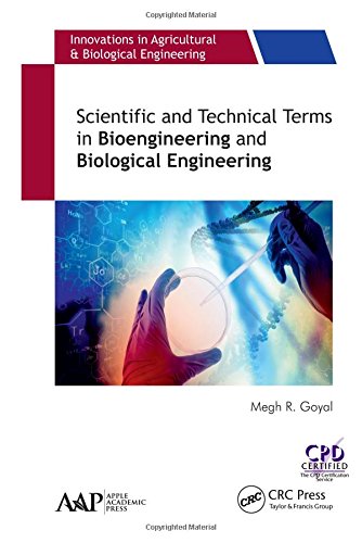 Scientific and technical terms in bioengineering and biological engineering