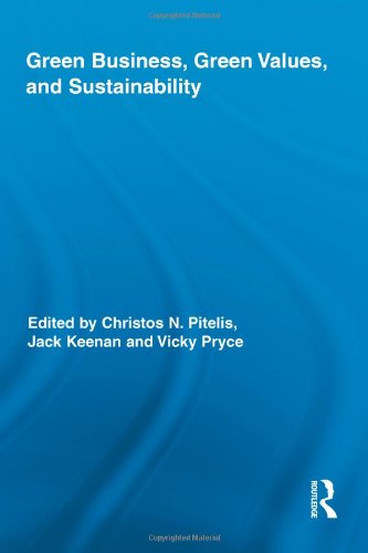 Green Business, Green Values, and Sustainability
