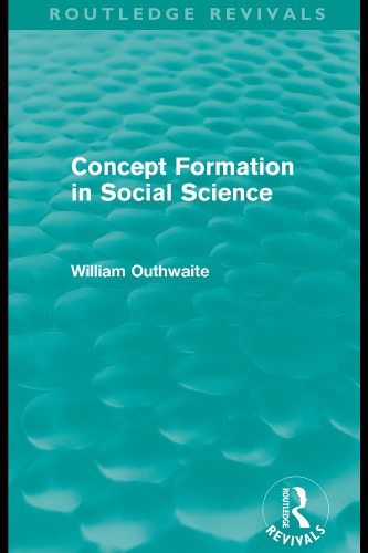 Concept Formation in Social Science (Routledge Revivals)