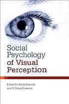 Social Psychology of Visual Perception