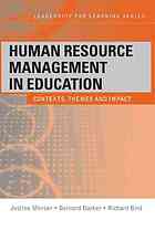 Human Resource Management in Education