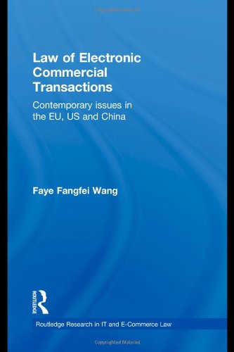 Law of Electronic Commercial Transactions