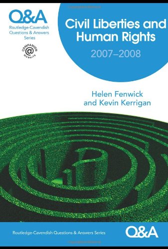 Civil Liberties and Human Rights, 2007-2008