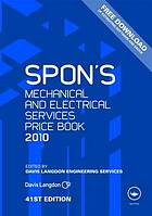 Spon's mechanical and electrical services price book 2010