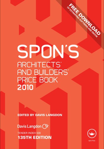 Spon's architects' and builders' price book