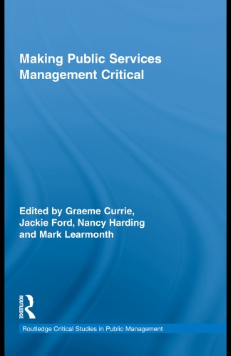 Making Public Services Management Critical