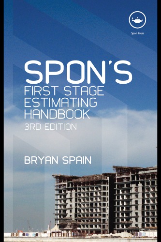 Spon's First Stage Estimating Handbook