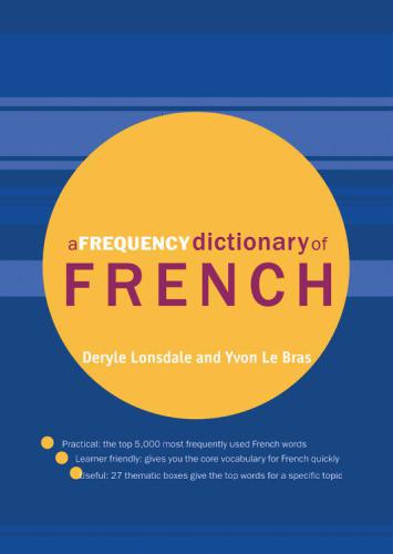 A Frequency Dictionary of French