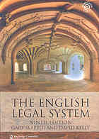 The English legal system