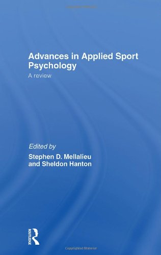 Advances in Applied Sport Psychology