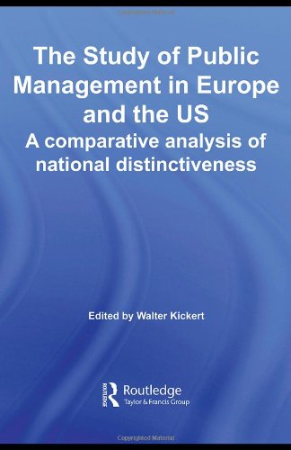 The Study Of Public Management In Europe And The Us