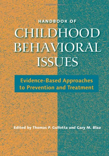 Handbook of Childhood Behavioral Issues
