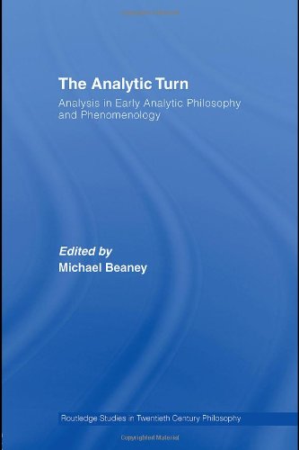 The Analytic Turn in Philosophy