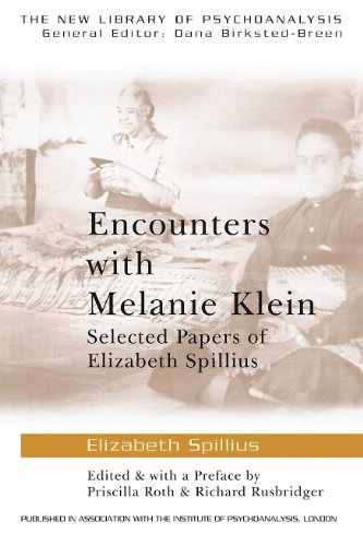 Encounters with Melanie Klein