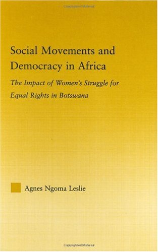 Social Movements and Democracy in Africa