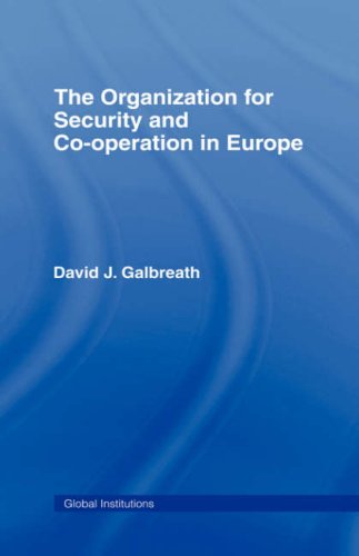 The Organization For Security And Co Operation In Europe