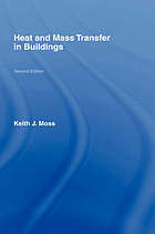 Heat and Mass Transfer in Buildings