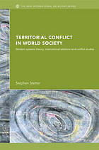 Territorial Conflicts in World Society